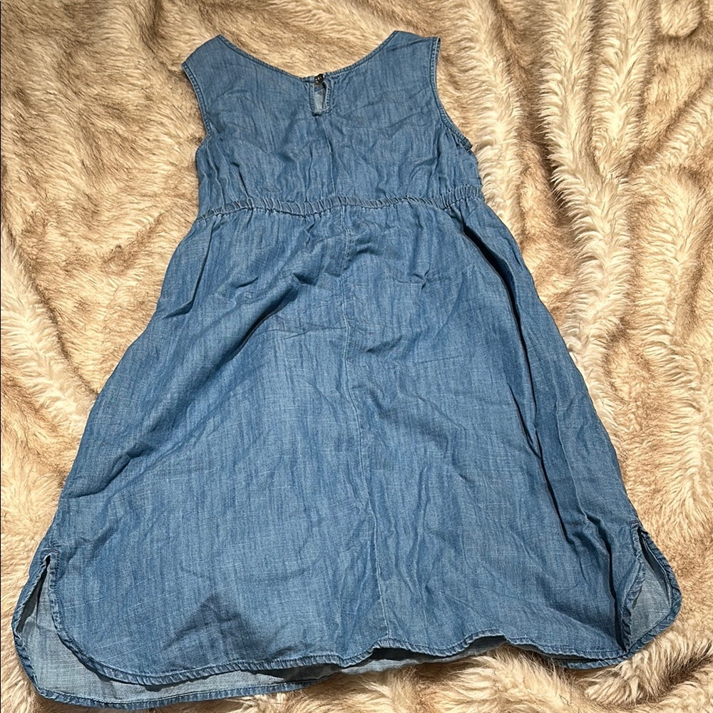 Old Navy Blue denim Sleeveless Sundress - Picture 4 of 4